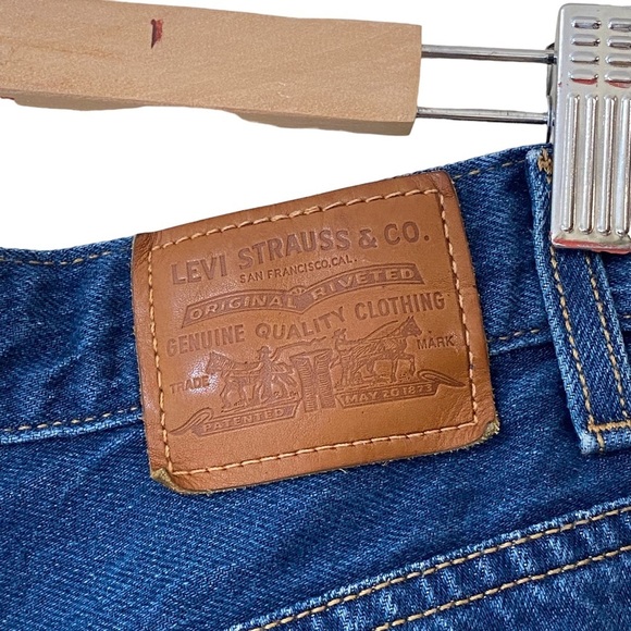 Levi’s Big‎ E Vintage Collection Reproduction 70’s High Flare Dark Wash Jeans - Picture 10 of 16